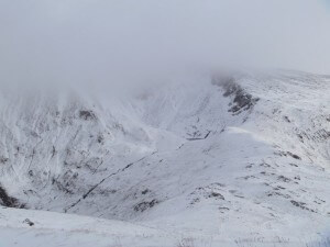From the East Ridge of Stob Ban