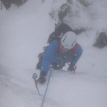 Gavin going for it on George, Liathach
