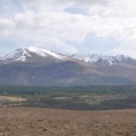 Plenty of snow on the Aonachs and Ben Nevis, Lochaber.