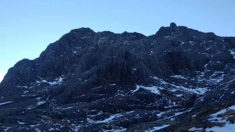 Black on the North Face of Ben Nevis