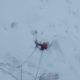 Good early season winter climbing on South West Ridge of the Douglas Boulder, Ben Nevis