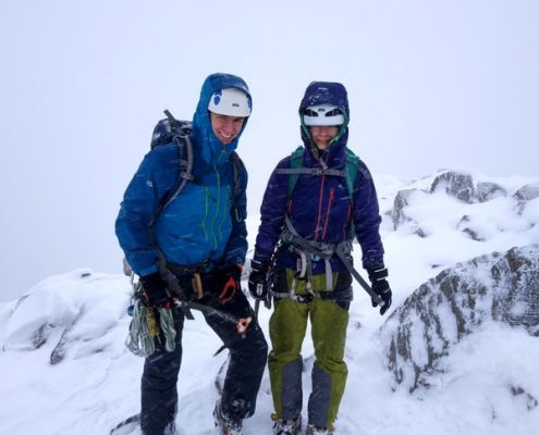 Winter Climbing Conditions Glencoe