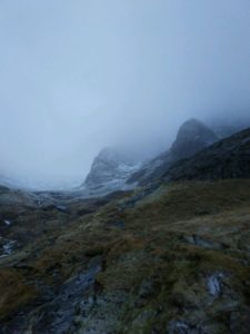 Winter conditions Ben Nevis