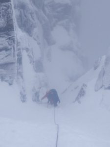 Good conditions in No. 3 Gully