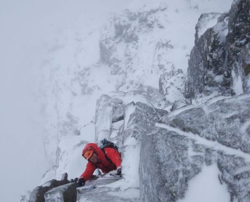 Castle Ridge, Winter Climbing Course