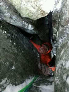 Crypt Route, Winter Climbing Course