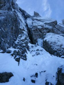 Crypt Route, Winter Climbing Course