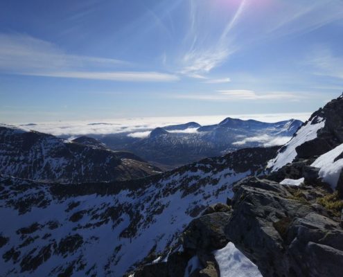 North East Buttress Winter Climbing Course