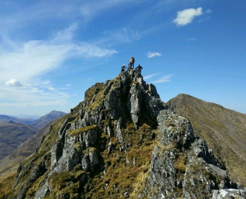 Guiding the Aonach Eagach