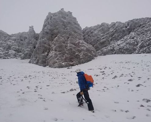 On the approach to Centrepoint, Stob Coire an Laoigh