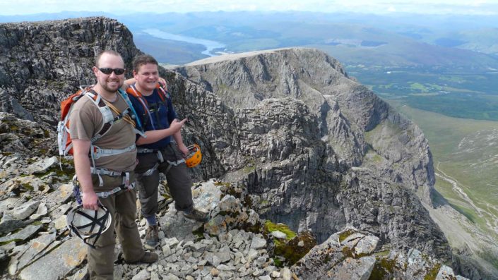Guided ascent of Tower Ridge Ben Nevis