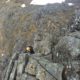 Alpine prep on Castle Ridge, Ben Nevis