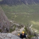 More unexpected good weather on Curved Ridge, Glencoe