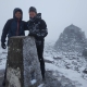Snow on the summit of Ben Nevis!